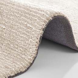 Rackhams Supersoft Unicolor Short-Pile Beige Rug - 160X230 cm - thumbnail 3
