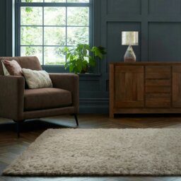 Rackhams Montana Fluffy Rug - 120 x 170 - White - thumbnail 6