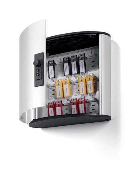 Rackhams Key Safe 18 Combination Lock Box - Holds 18 Keys - Includes 6 Key Clips - image 1