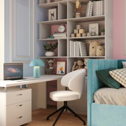 Rackhams Modern Rechargeable Mushroom Table Lamp in Mat Duck Egg with Touch Dimmer Button - thumbnail 6