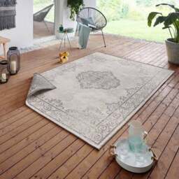 Rackhams Cebu Reversible Grey Rug Indoor-Outdoor - 200X290 cm - thumbnail 4