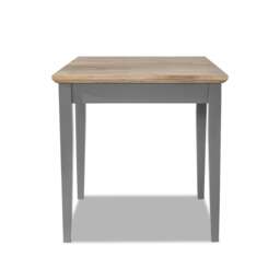Rackhams Florence Square Extendable Kitchen Dining Table, Drop Down Leaf Small Table - Sage Green, Green - thumbnail 5