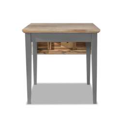 Rackhams Florence Square Extendable Kitchen Dining Table, Drop Down Leaf Small Table - Sage Green, Green - thumbnail 6