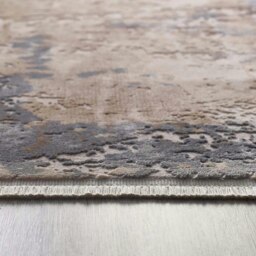 Rackhams Cosimo Beige/Grey Distressed Modern Rug - 120X160 cm - thumbnail 3