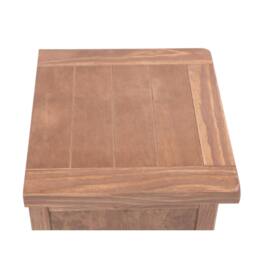 Rackhams Tirolo 2 Drawer Petite Bedside Table - Light Brown - thumbnail 6
