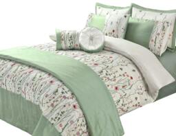 Rackhams Arabella Green Duvet Cover Set - King - thumbnail 6