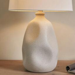 Rackhams Sanders Cream Table Lamp - thumbnail 5