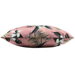 Rackhams Honolulu Outdoor Cushion Cover - Pink - One Size - Pink - 100% Polyester - thumbnail 2