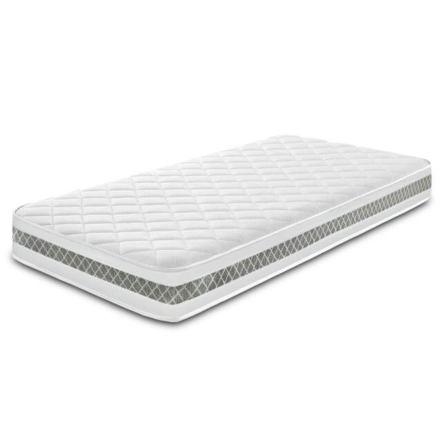 Rackhams Diamond 3D Memory Foam and Spring Hybrid Mattress Breathable CoolTouch Surface - Mattress - White - 3ft Single Mattress (90cm x 190cm) - image 1