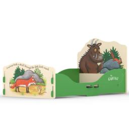 Rackhams Gruffalo Toddler Bed, Green/Cream - Toddler