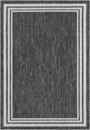 Rackhams Eagean-Vintage Grey Cream Black Charcoal In- & Outdoor Rug - 130 x 180 cm - thumbnail 2