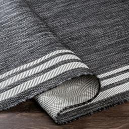 Rackhams Eagean-Vintage Grey Cream Black Charcoal In- & Outdoor Rug - 130 x 180 cm - thumbnail 4