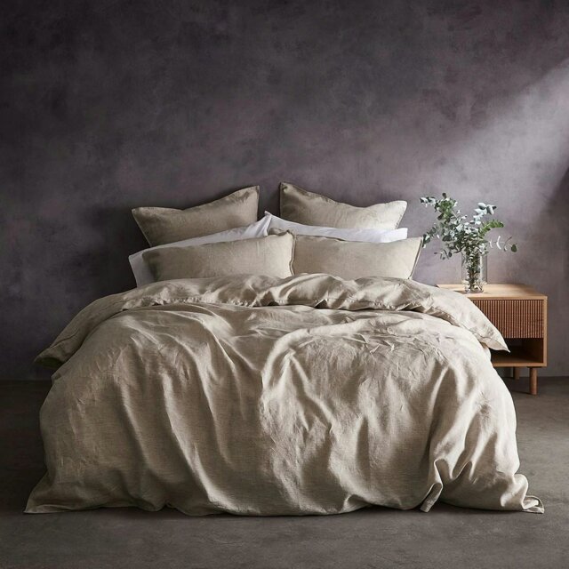 Rackhams Duvet Cover - Linen - Single - image 1