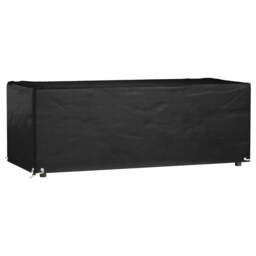 Rackhams Garden Furniture Cover 8 Eyelets 192x82x65 cm Rectangular - thumbnail 1