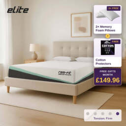REM-Fit® 4000 Ortho Elite Hybrid Mattress, UK Single 25x90x190 cm & 26 kg