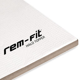 REM-Fit Halo Memory Foam Topper, EU Double 04x140x200 cm