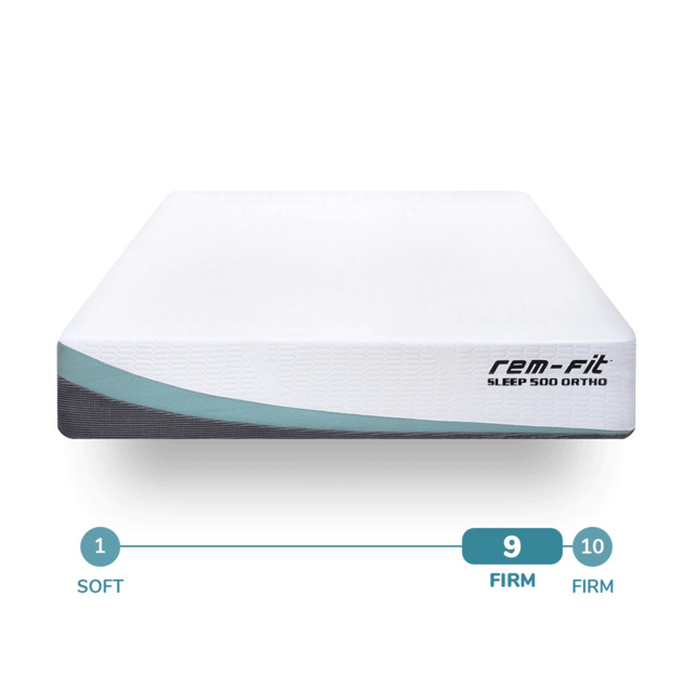 Rejuvenated REM-Fit 500 Ortho Hybrid Mattress, EU Double 25x140x200 cm & 38.5 kg