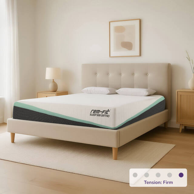 REM-Fit® 500 Ortho Hybrid Mattress (clearance), EU Single 25x90x200 cm & 28 kg