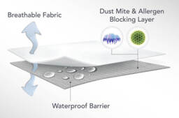 Cotton Pillow Protector - thumbnail 3
