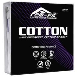 Cotton Mattress Protector, Long Small Single 35x75x200 cm