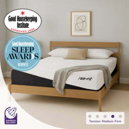 REM-Fit® Pocket 1000 Hybrid Mattress, UK King Size 20x150x200 cm & 41.2 kg
