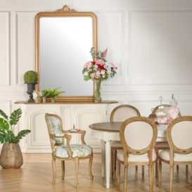 The FLORENCE Dining Table - Ivory - thumbnail 1