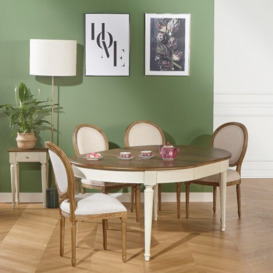 The FLORENCE Dining Table - Ivory - thumbnail 3