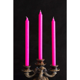 Beautiful Dinner Candle - Hot Pink