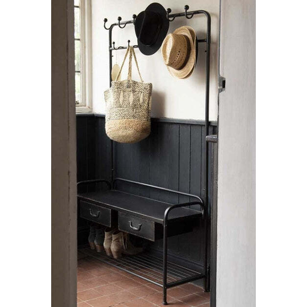 Coat Rack Cox And Cox Shoe Storage Hallway Storage Bench Wooden