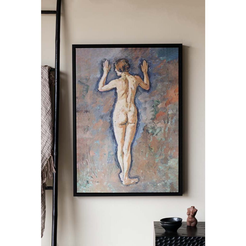 Abstract Nude Canvas - Available Framed Or Unframed - image 1