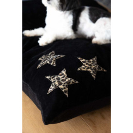 Leopard Stars Dog Bed - 3 Available Sizes - thumbnail 2