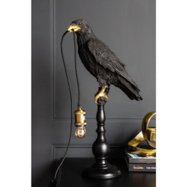 Black Crow Table Lamp - thumbnail 3