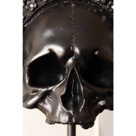 Black King Skull Ornament - thumbnail 2