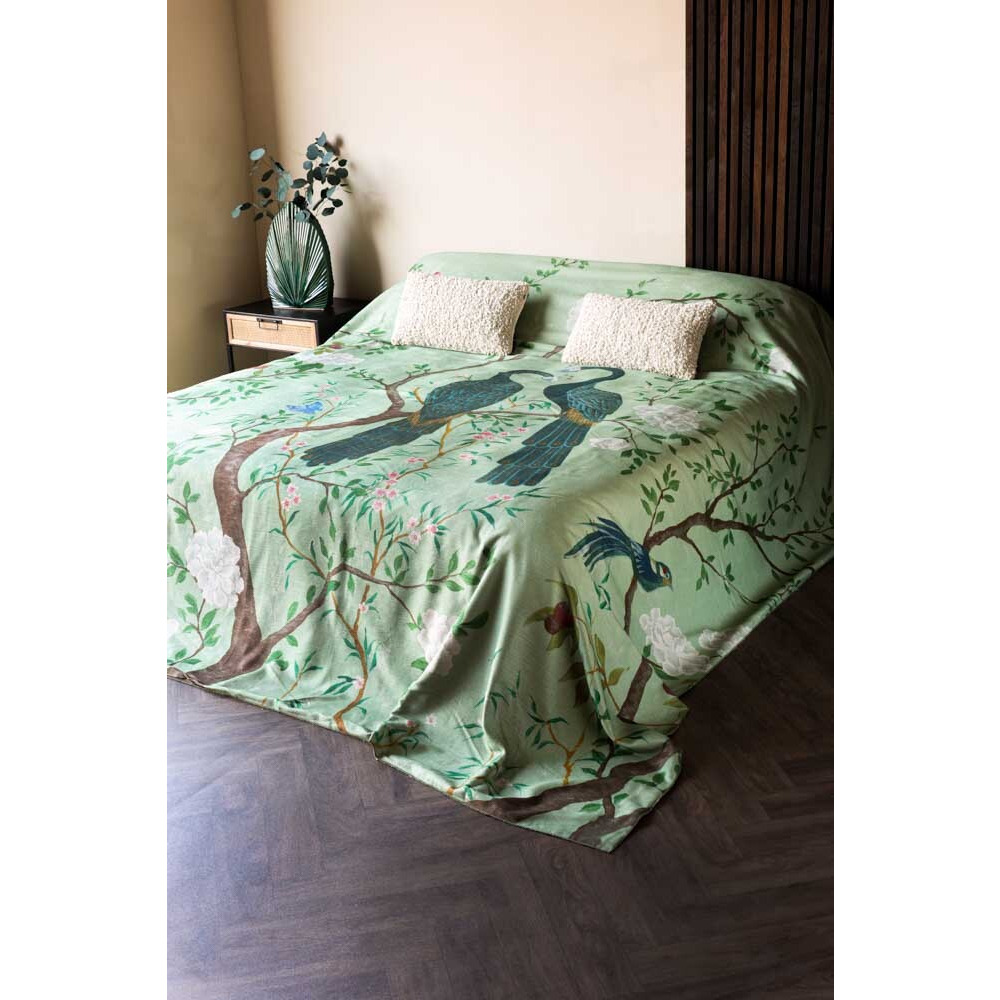 Cedomin Quilt Tapestry Throw In Mint - image 1