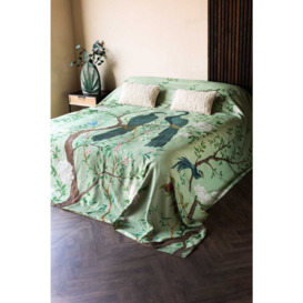 Cedomin Quilt Tapestry Throw In Mint - thumbnail 1