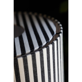 Black & White Stripe Table Lamp - thumbnail 3