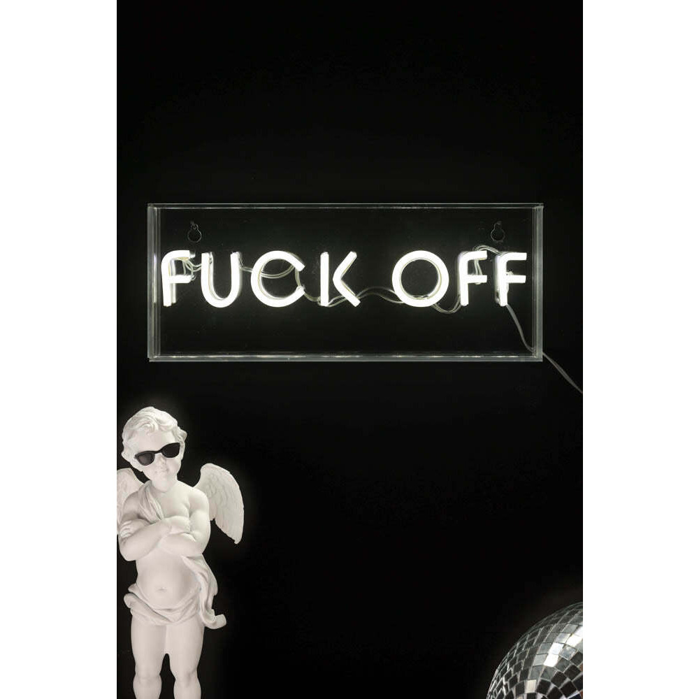 Fuck Off LED Neon Acrylic Light Box - image 1