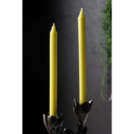 Beautiful Dinner Candle - Lime Green - thumbnail 3