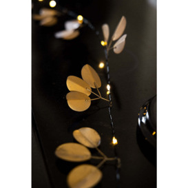 Gold Eucalyptus Fairy Lights - thumbnail 1