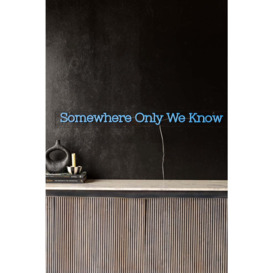 Somewhere Only We Know Neon Wall Light - thumbnail 2