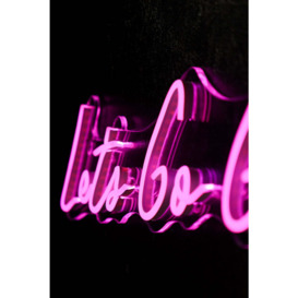 Let's Go Girls Neon Wall Light - thumbnail 2