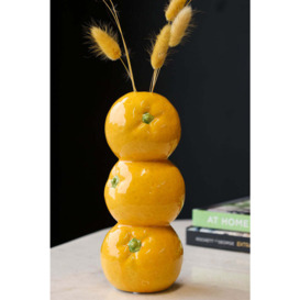 Trio Of Oranges Vase - thumbnail 2