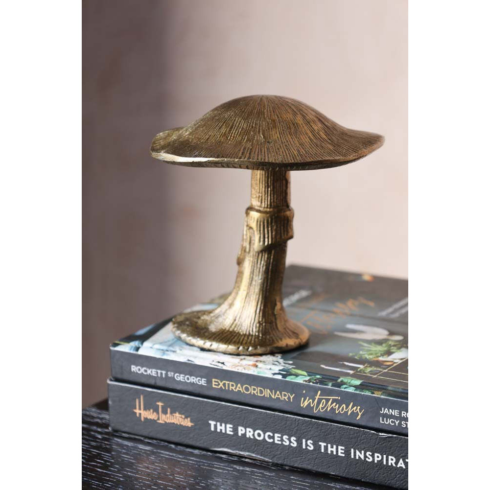 Gold Magic Mushroom Ornament - image 1