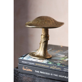 Gold Magic Mushroom Ornament