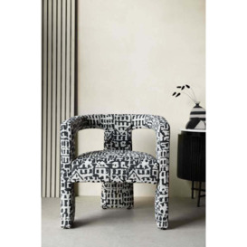 Fabulous Abstract Pattern Armchair
