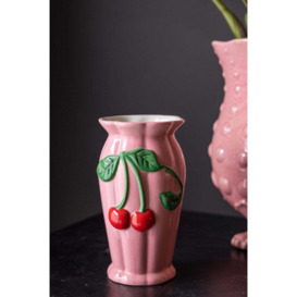 Pink Cherry Vase