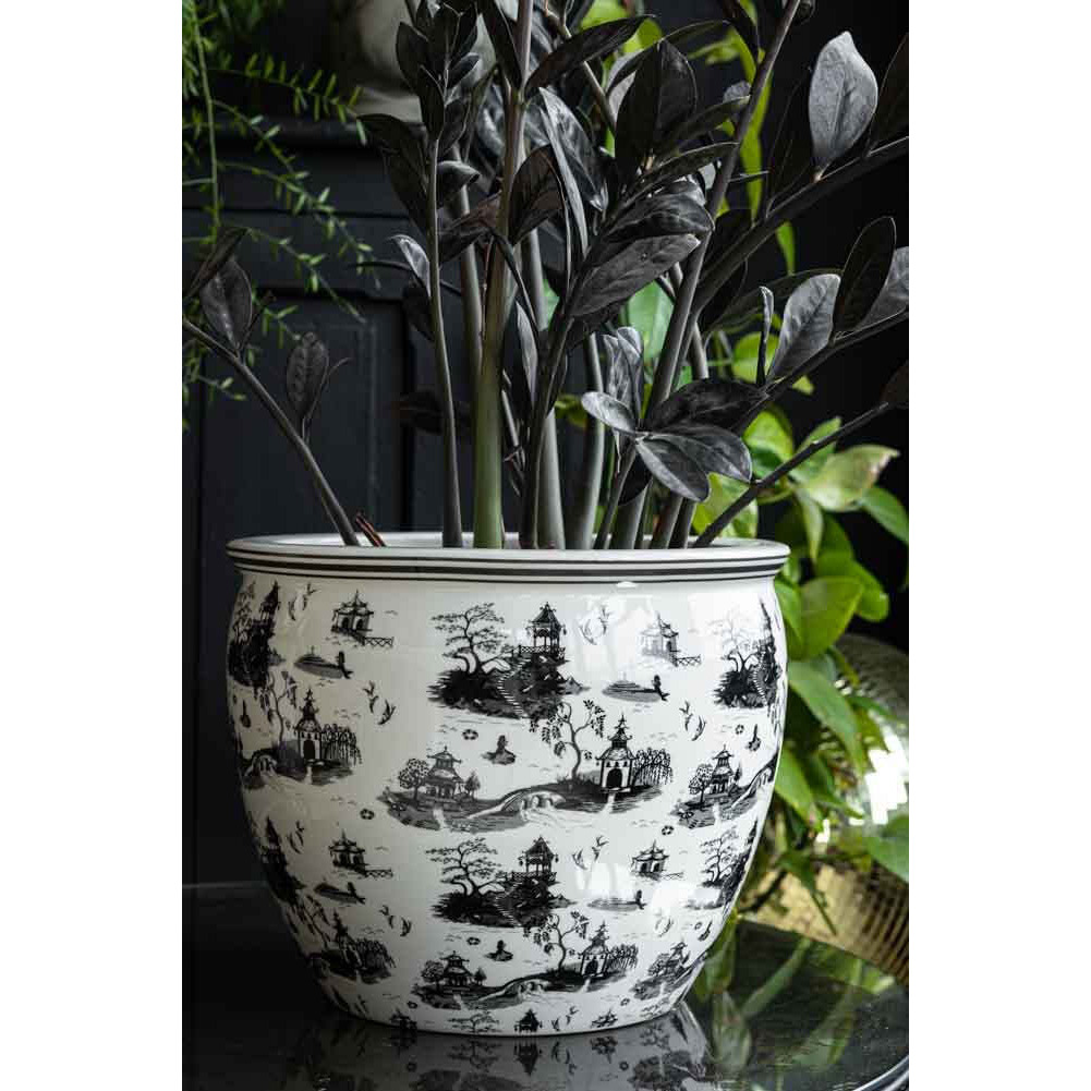 Large Willow Toile Planter by Rockett St George | uFurnish.com