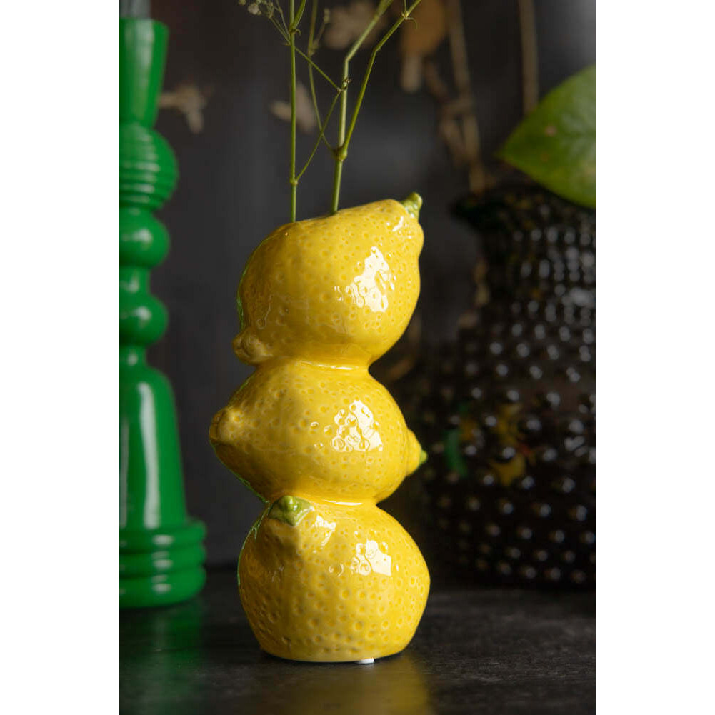 Trio Of Lemons Vase - image 1