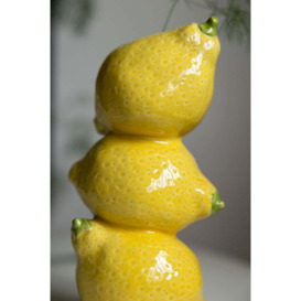 Trio Of Lemons Vase - thumbnail 3