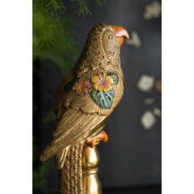 Gloria Gold Bird Ornament - thumbnail 2